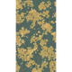 Papier peint panoramique L Forsythia Vert, jaune Trame