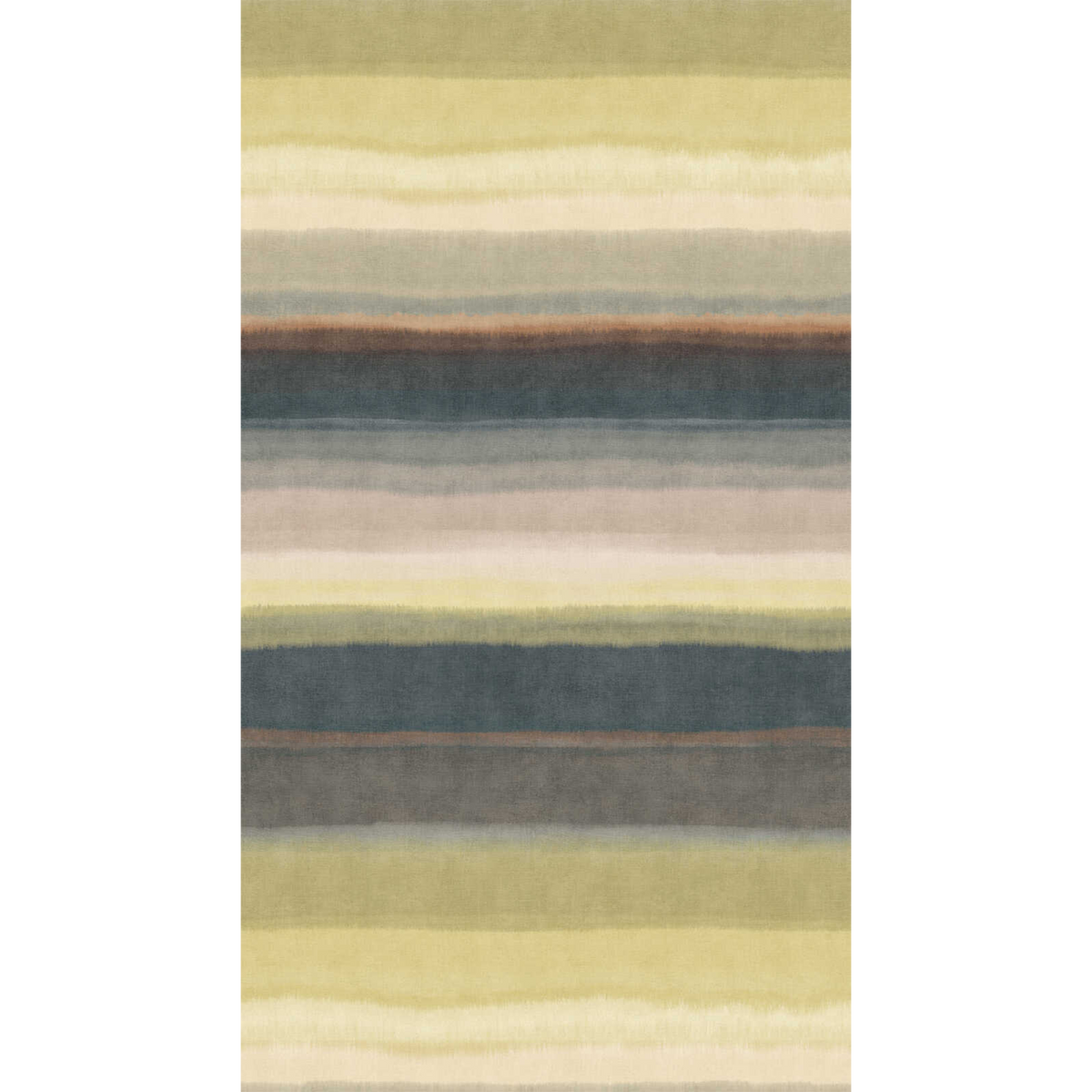 Papier peint panoramique L Serena Nuance de vert Trame