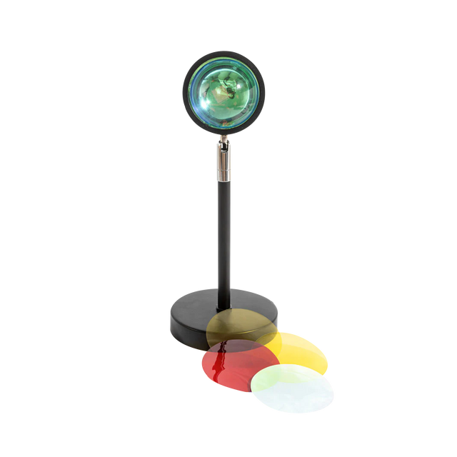 L'AVANT GARDISTE Lampe de luminothérapie COUCHER DE SOLEIL noir