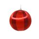 Décoration à suspendre Boule mousse Rouge