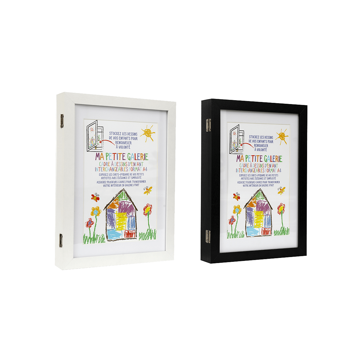 Cadre photo Artiste Noir