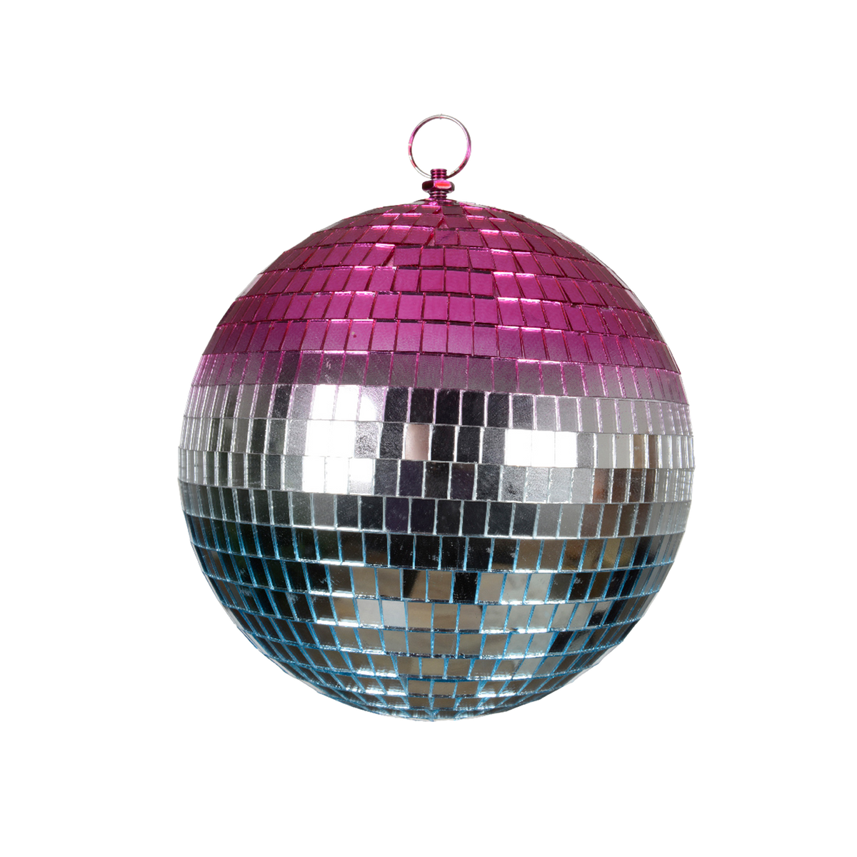 Décoration à suspendre Boule à facette Multicolore