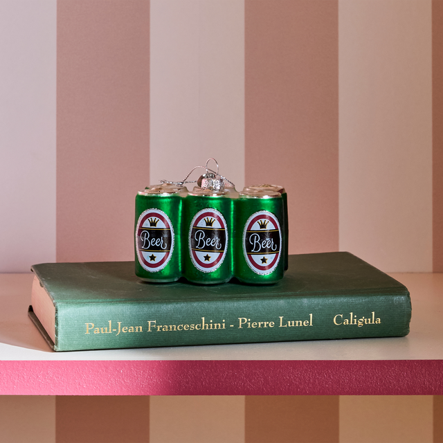 Décoration à suspendre BEER coloris vert