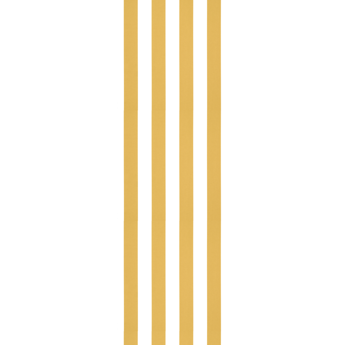 4MURS Papier peint intissé Opal stripe Jaune moutarde et blanc Lisse