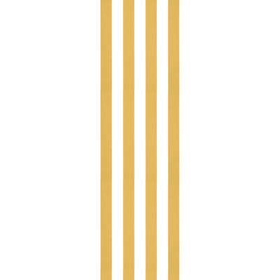 4MURS Papier peint intissé Opal stripe Jaune moutarde et blanc Lisse