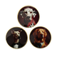 Sous-verre Chien Noir