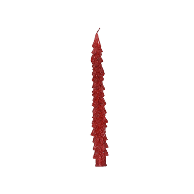 Bougie Sapin Rouge