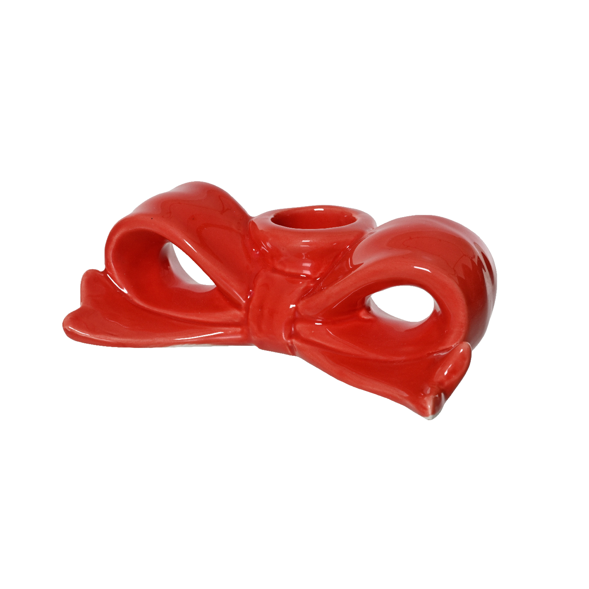 Bougeoir Noeud Rouge