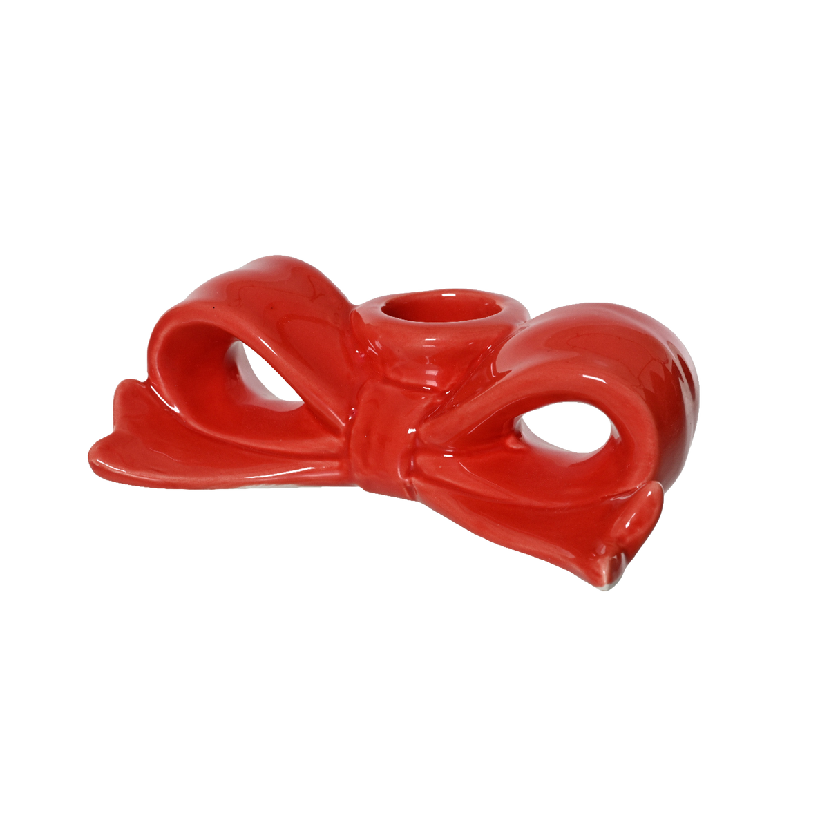 Bougeoir Noeud Rouge