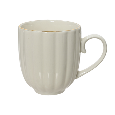 Mug Corolle Blanc, or