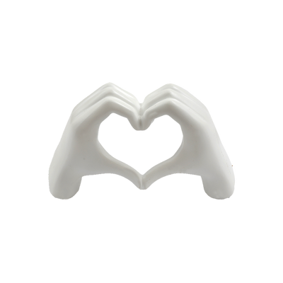 Objet déco Love hand Blanc