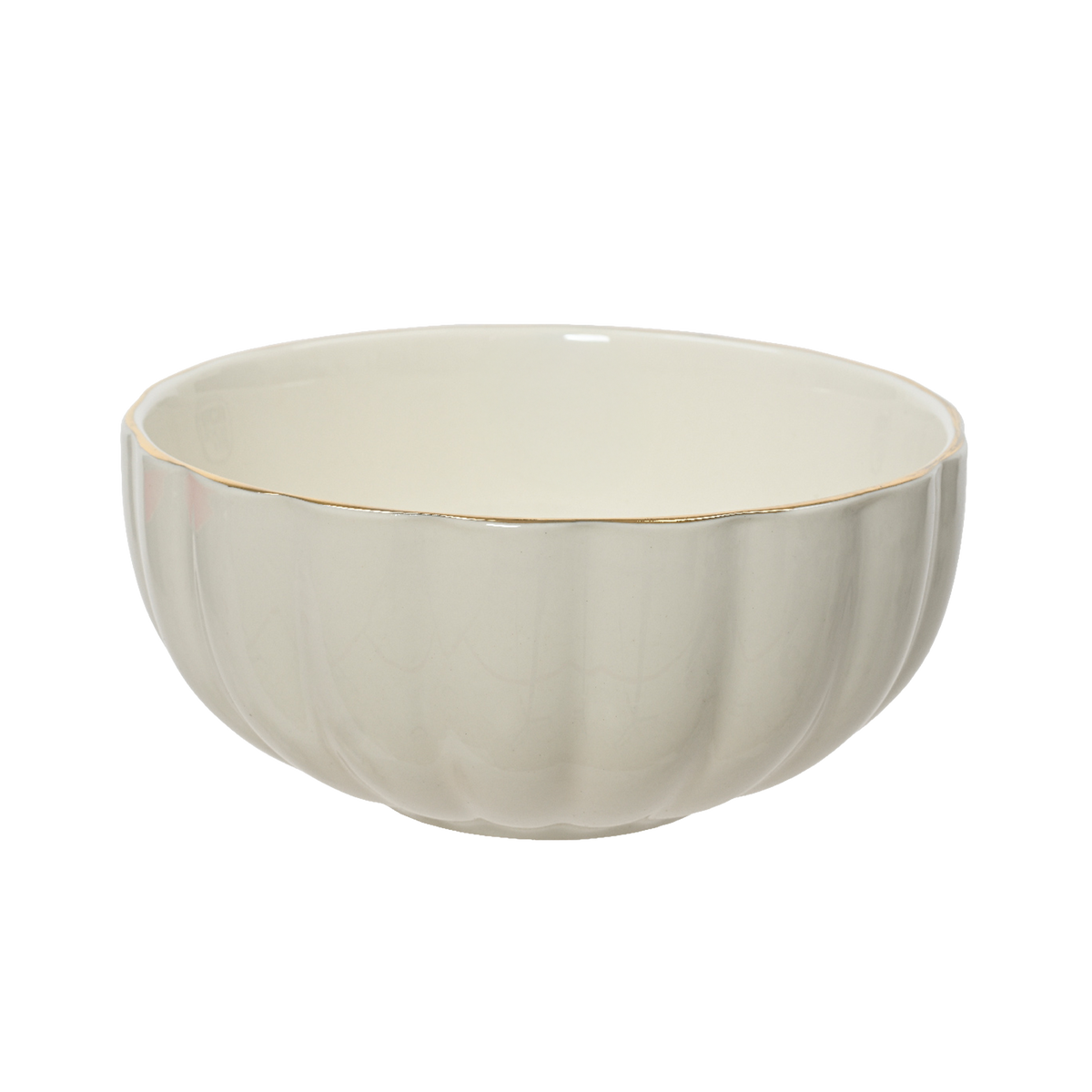 Bol Corolle Blanc, or