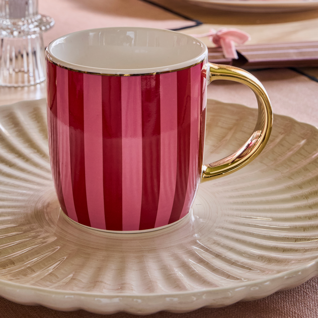 Mug RAY coloris Rouge, rose