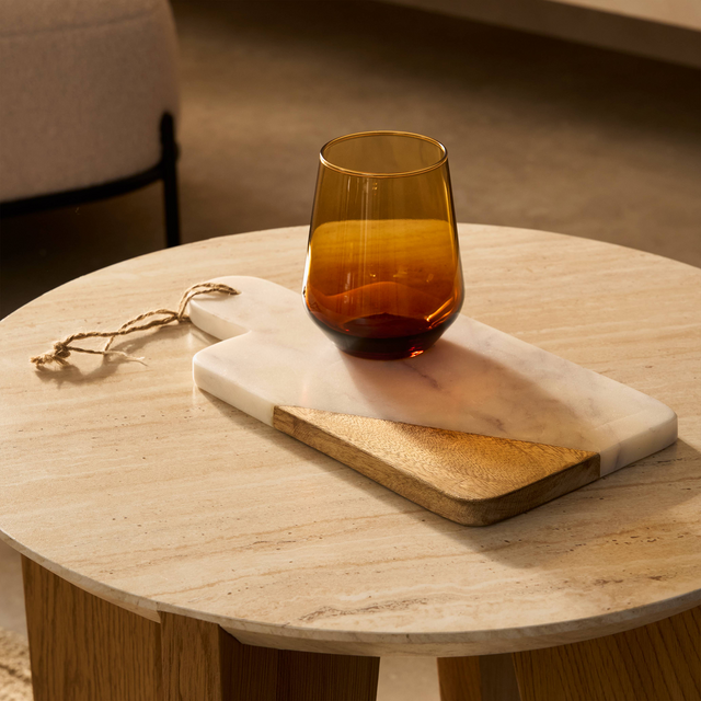 Planche à découper HYGGE coloris blanc