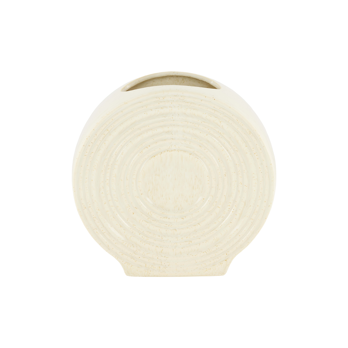 Vase Rondin Blanc cassé