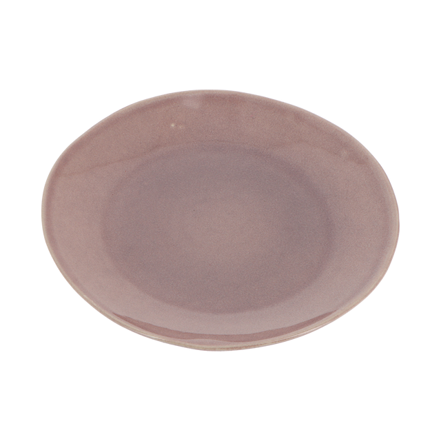 Assiette RACCO coloris rose