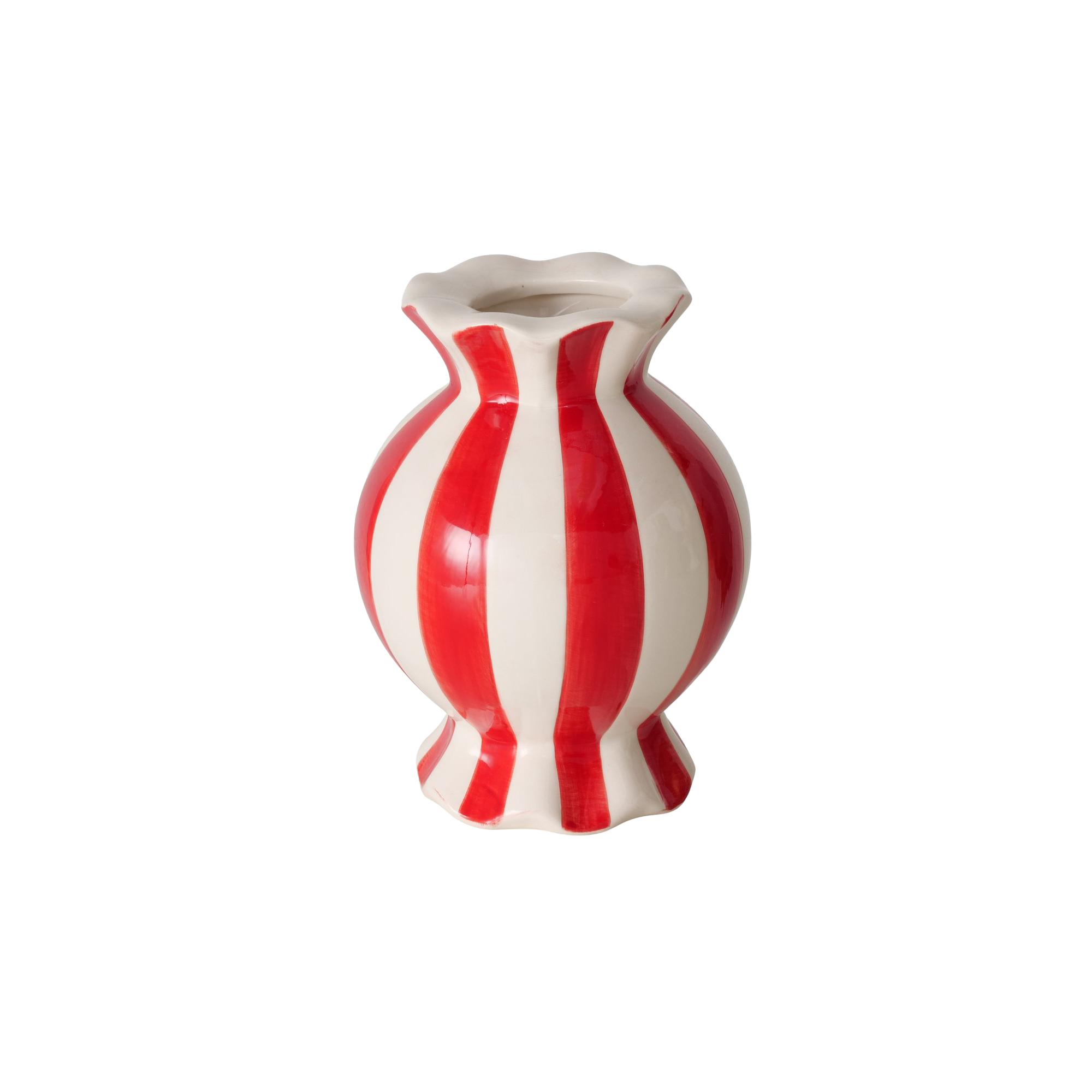 Vase Sweet Rouge, blanc
