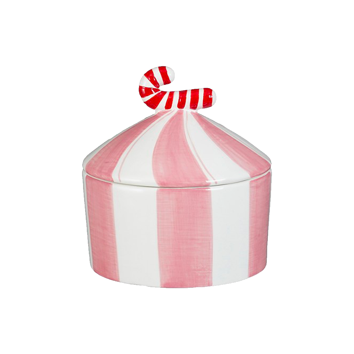 Bonbonnière Sucre d'orge Rose, blanc