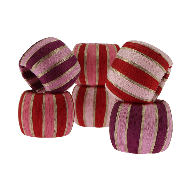 Rond de serviette FESTIF coloris multicolore