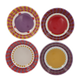 Bol Meg Jaune rose violet rouge