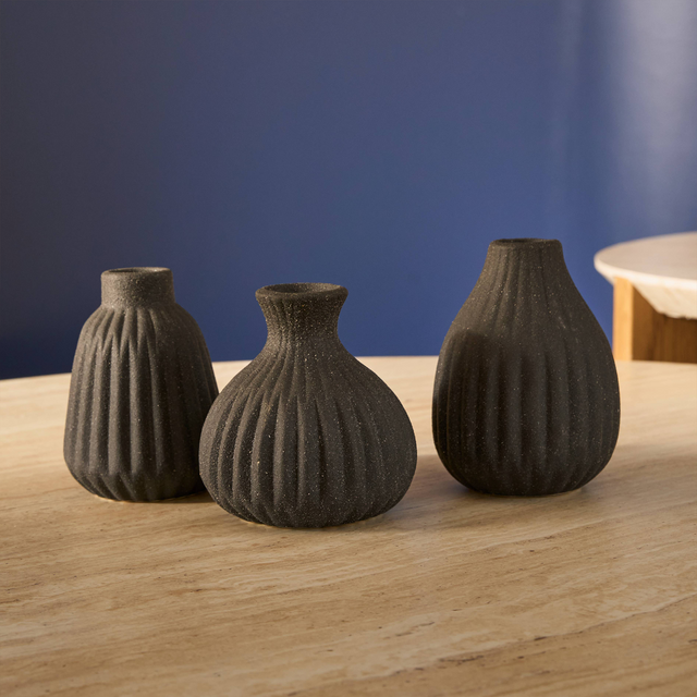 Vase ESKO coloris noir