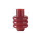 Vase Ribbo Rouge