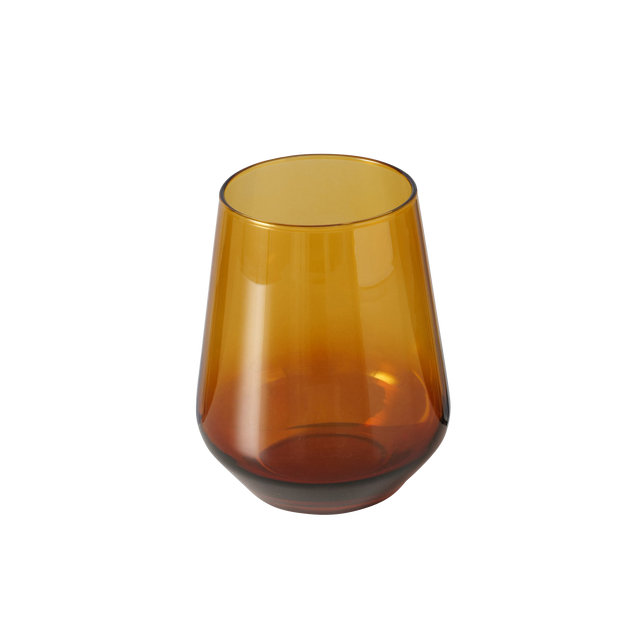 Verre MOWINE coloris Orange foncé