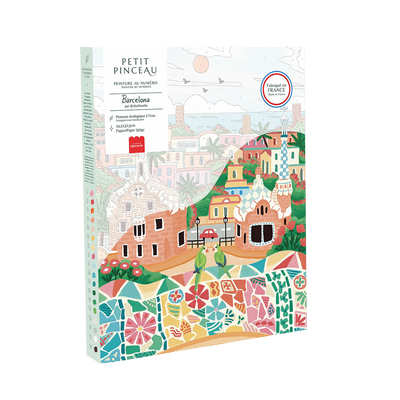 LA PETITE ÉPICERIE Peinture par numéros Barcelona Multicolore