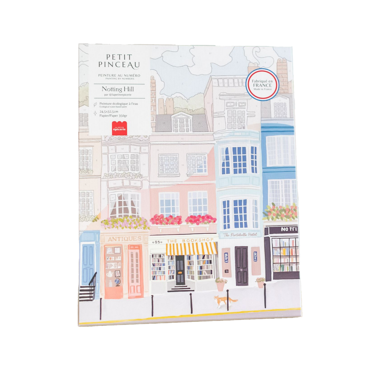 LA PETITE ÉPICERIE Peinture par numéros Notting hill Multicolore