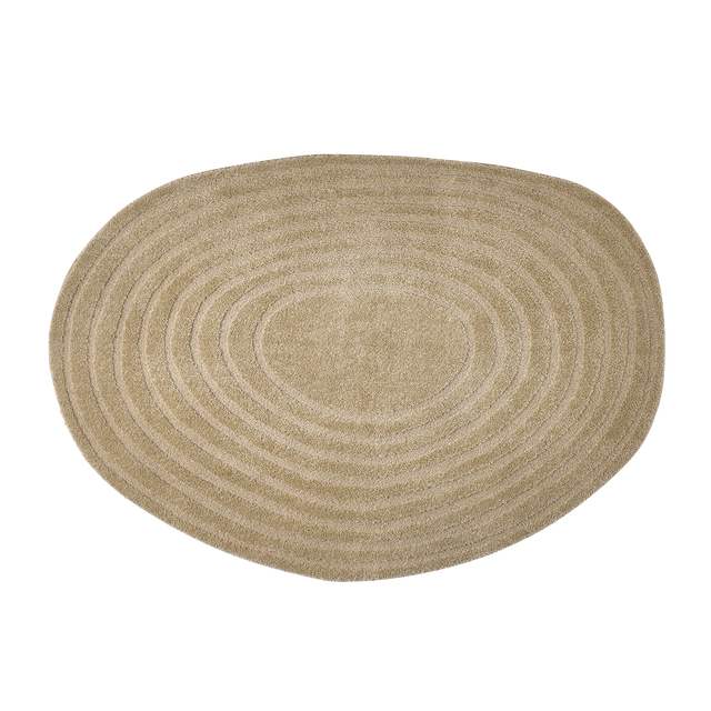 Tapis MADERA coloris beige 120 x 170 cm