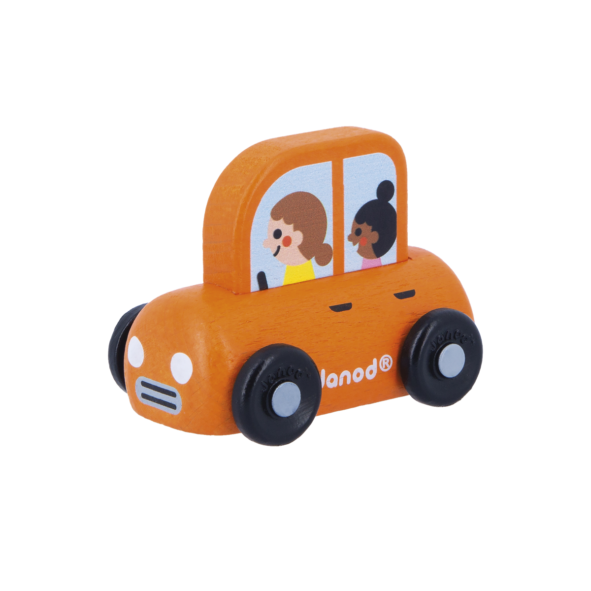 JANOD Jeu Cross roads - voiture familiale Orange