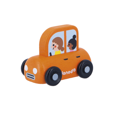 JANOD Jeu Cross roads - voiture familiale Orange