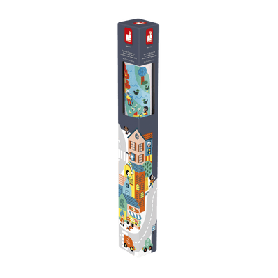 JANOD Jeu Cross roads - tapis ville Multicolore
