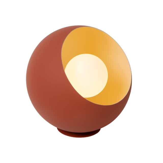 Lampe à poser DOREDOS coloris orange 20 x 20 cm