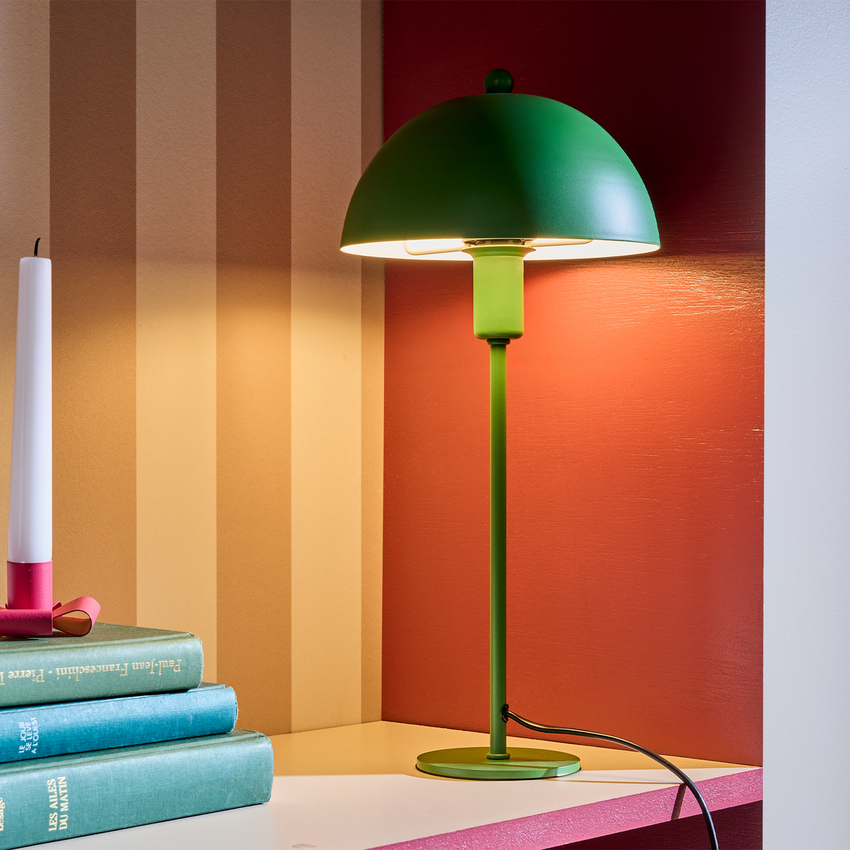 Lampe champignon Petunia Vert