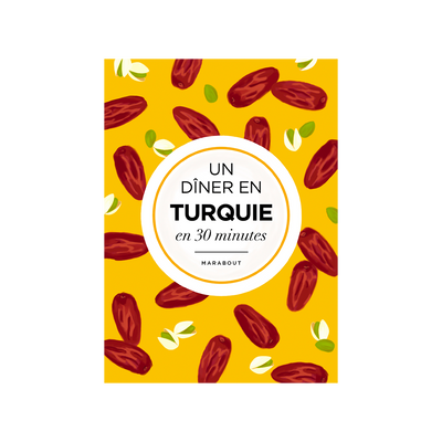 Livre cuisine Un dîner en turquie Jaune