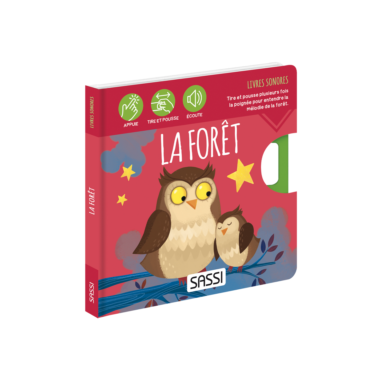 SASSI JUNIOR Livre enfant La forêt Rouge