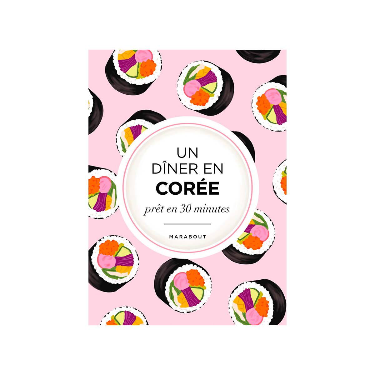 Livre cuisine Un dîner en corée Rose