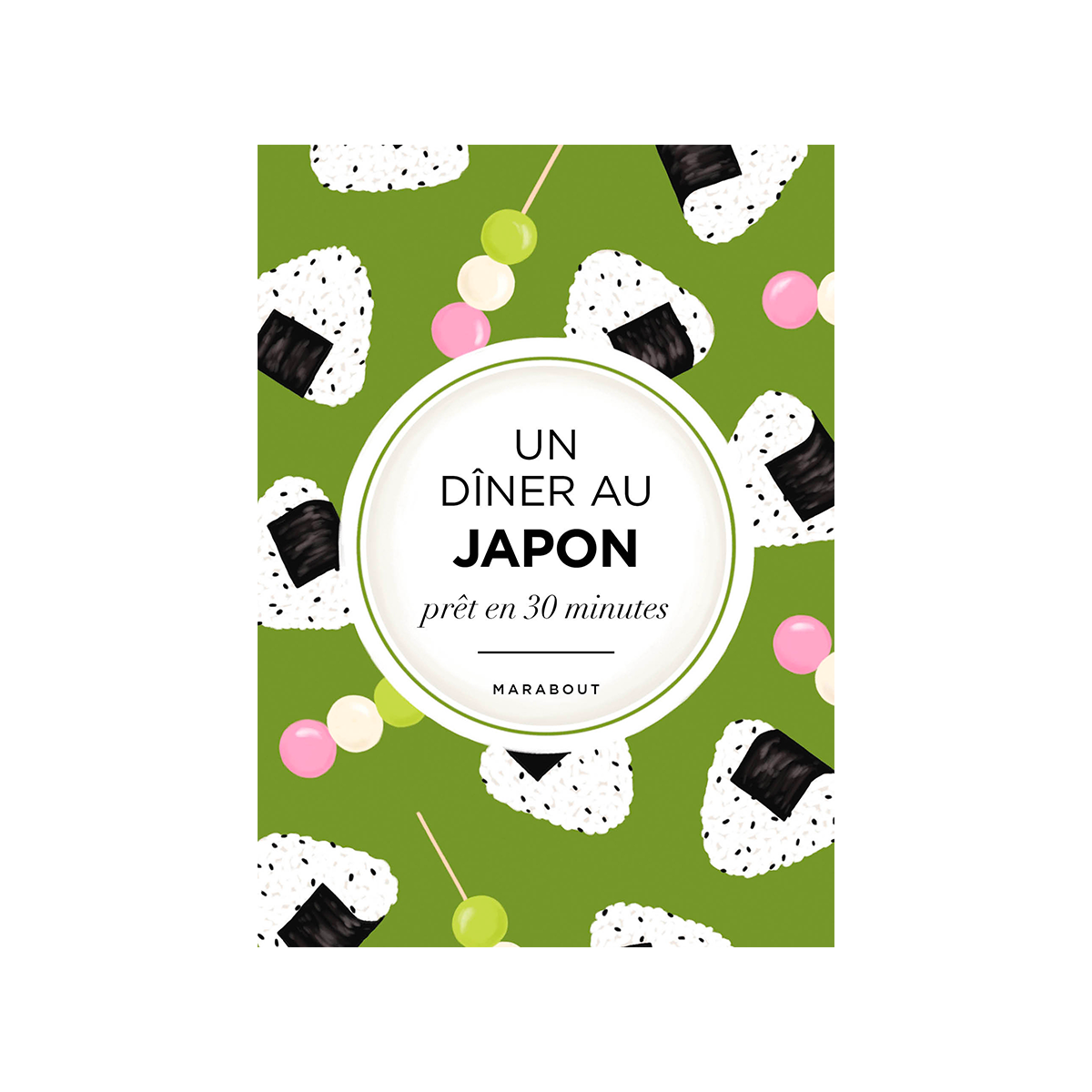 Livre cuisine Un dîner au japon Vert