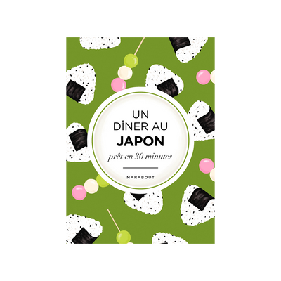 Livre cuisine Un dîner au japon Vert
