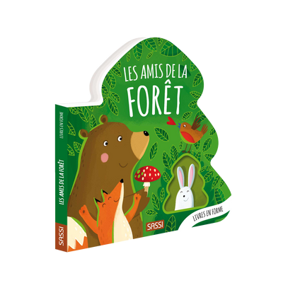 SASSI JUNIOR Livre enfant Les amis de la forêt Vert