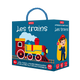 SASSI JUNIOR Jeu éducatif Les trains Bleu