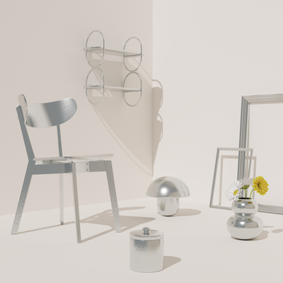 RELOOK TOUT AÉROSOL Bombe de peinture Relook tout aérosol Argent Brillant 0,4ML