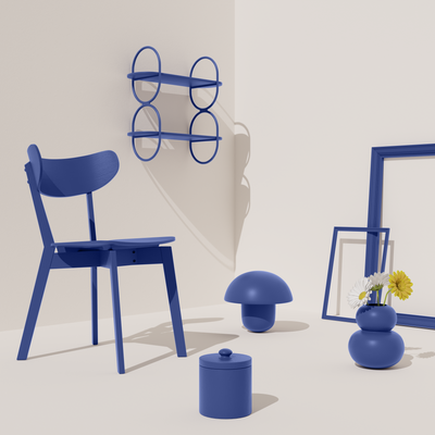 RELOOK TOUT AÉROSOL Bombe de peinture Relook tout aérosol Outremer Satiné 0,4ML