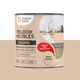 RELOOK MEUBLES COULEURS Peinture Relook meubles Beige raphia Satiné 0,5L