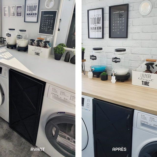 Relook meubles effet bois Peinture Peinture bois flotté 0,38 L