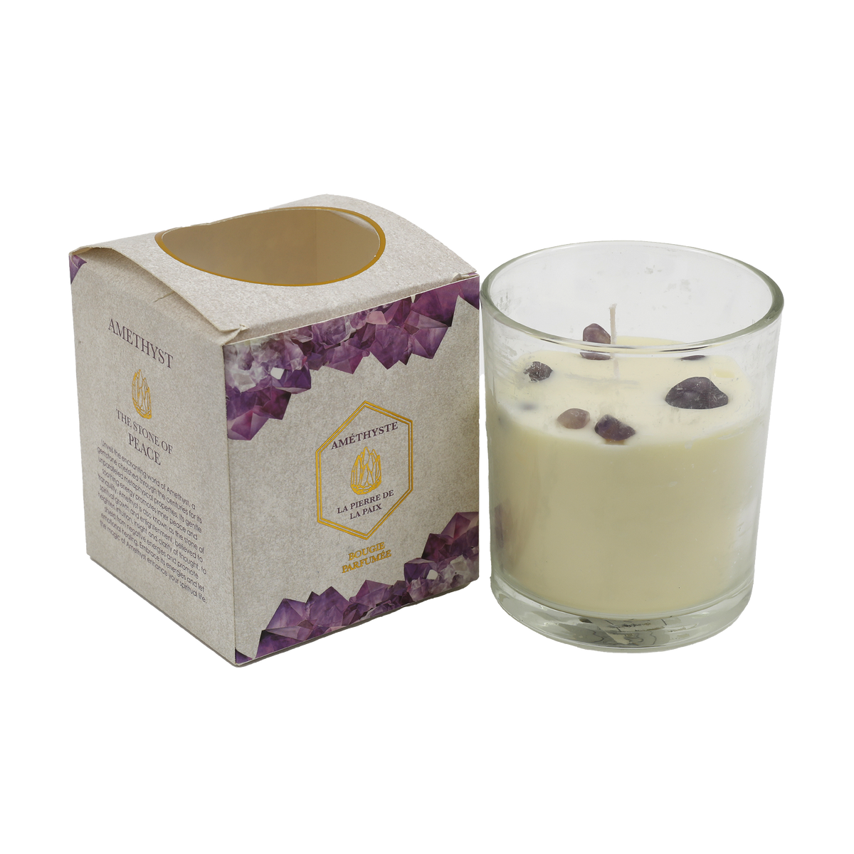 Bougie parfumée Sérénity Violet Lavande