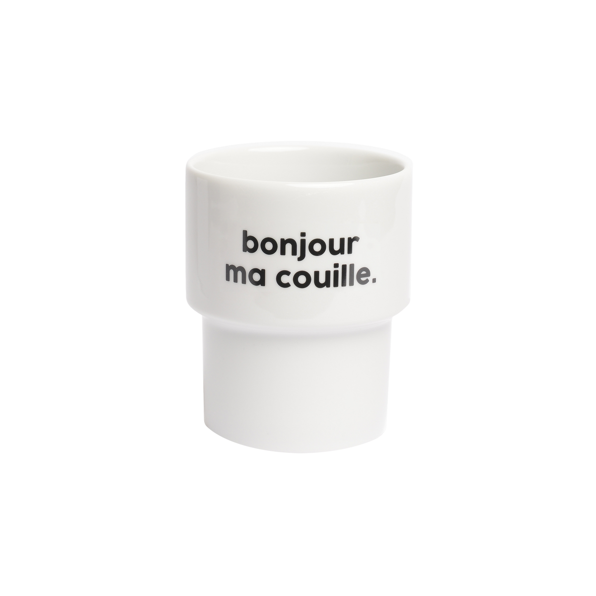 FÉLICIE AUSSI Gobelet Ma couille Blanc 330ML