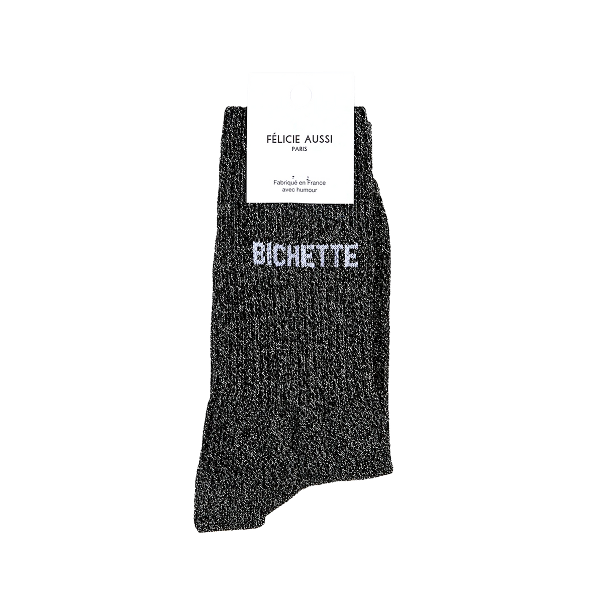 FÉLICIE AUSSI Chaussettes Bichette Noir