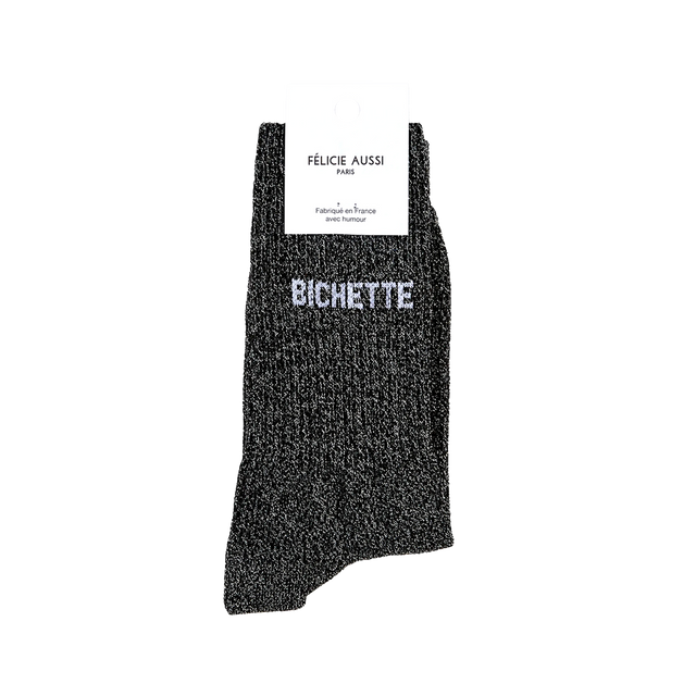 Félicie aussi Chaussettes BICHETTE coloris noir